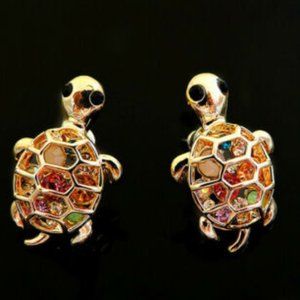 Betsey Johnson Jewelry - Betsey Johnson Fashion Rhinestone Turtle Earrings Betsey Johnson Jewelry - Betsey Johnson Fashion Rhinestone Turtle Earrings